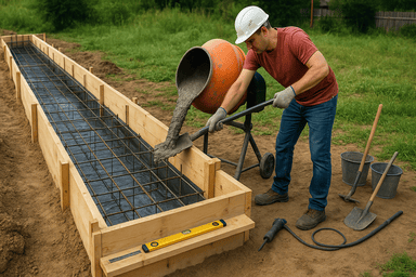 Монолитный фундамент своими руками: пошаговая инструкция